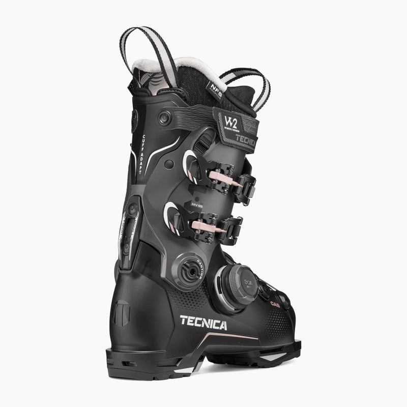 Черевики лижні жіночі Tecnica Mach BOA 95 MV W GW black 6