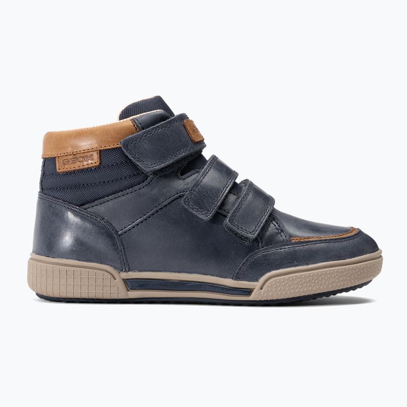 Черевики дитячі гeox Poseido navy/cognac 2