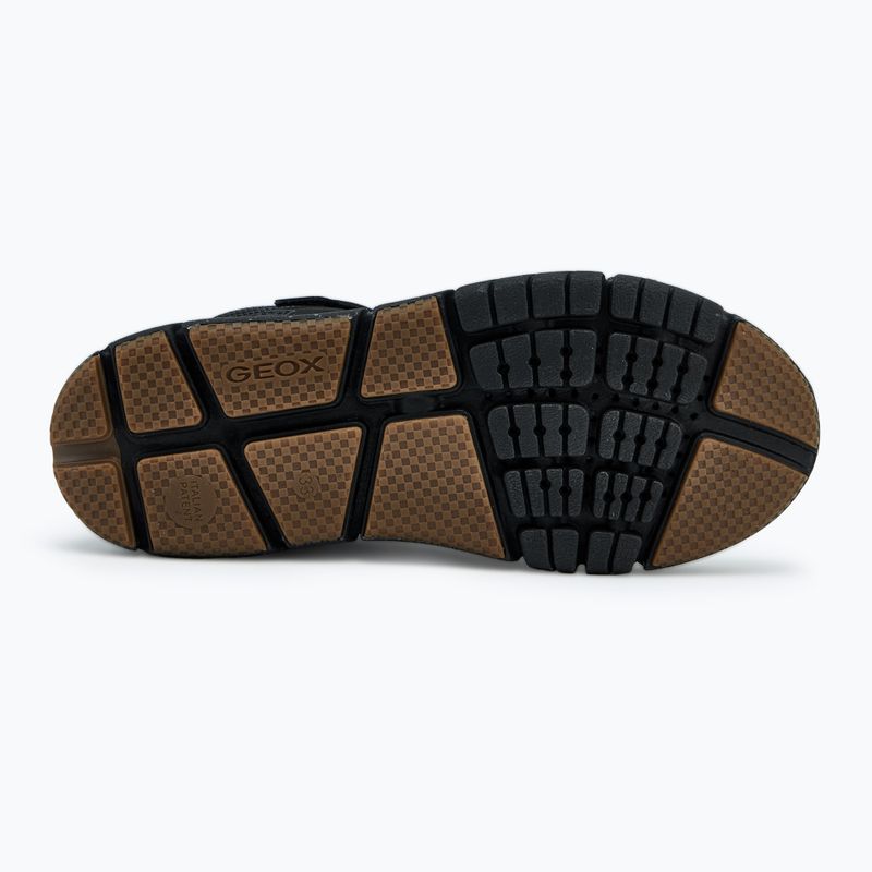 Дитячі черевики Geox Flexyper ABX чорні/темно-жовті 4