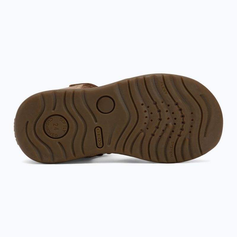 Сандалі дитячі Geox Macchia caramel 4