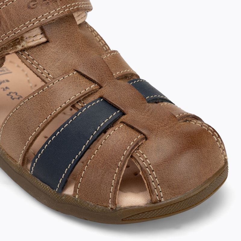 Сандалі дитячі Geox Macchia caramel 7