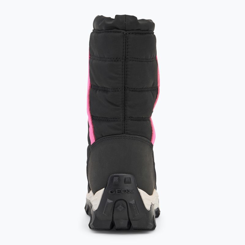 Черевики зимові дитячі Geox Himalaya ABX black / fuchsia 6