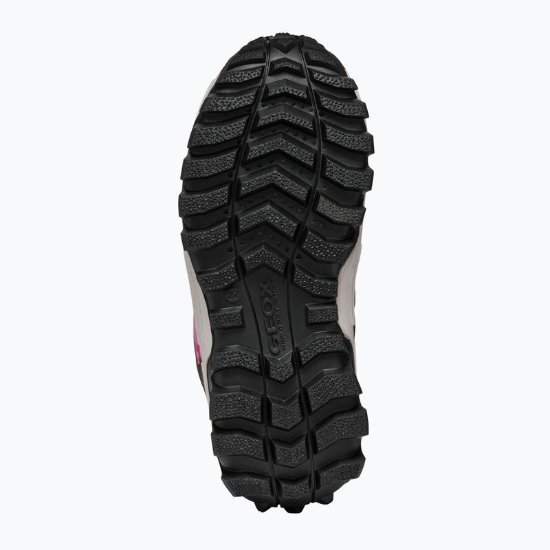 Черевики зимові дитячі Geox Himalaya ABX black / fuchsia 5