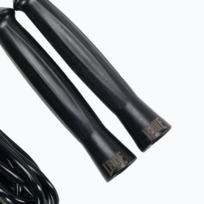 Скакалка LEONE Basic Jump Rope чорна AT827 2