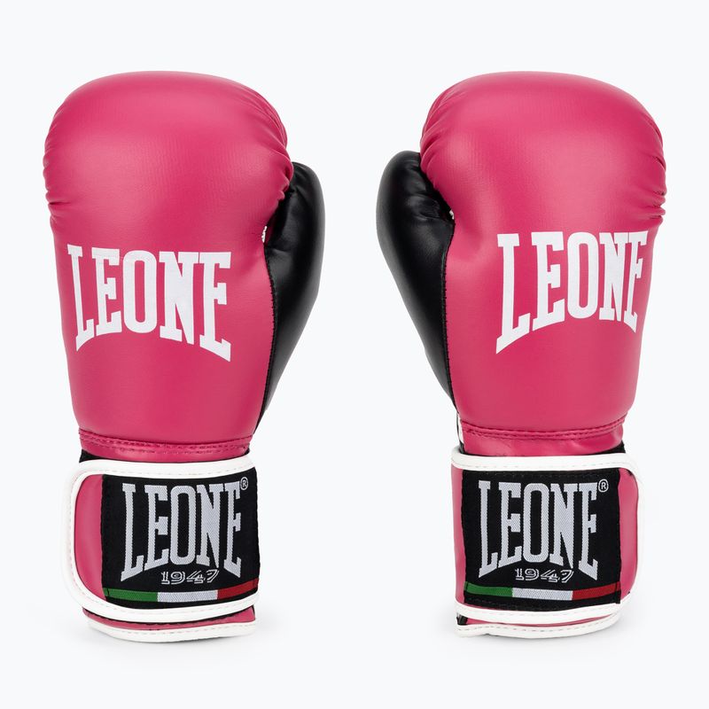 Рукавиці боксерські дитячі LEONE 1947 Flash fuxia