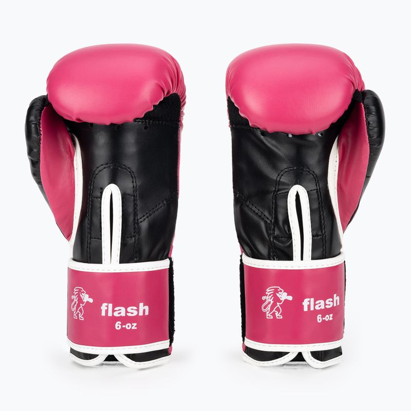 Рукавиці боксерські дитячі LEONE 1947 Flash fuxia 2