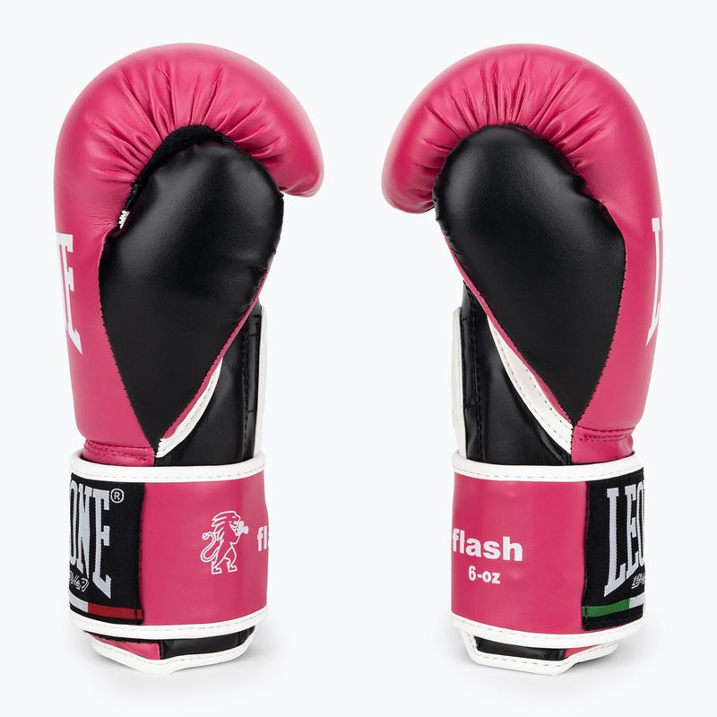 Рукавиці боксерські дитячі LEONE 1947 Flash fuxia 4