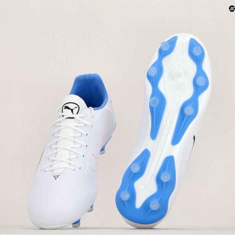 Футбольні бутси чоловічі PUMA King Pro FG/AG білі 107099 01 12