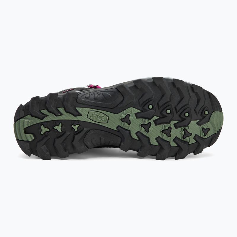 Черевики трекінгові жіночі CMP Rigel Mid Wp antracite/mineral green 4