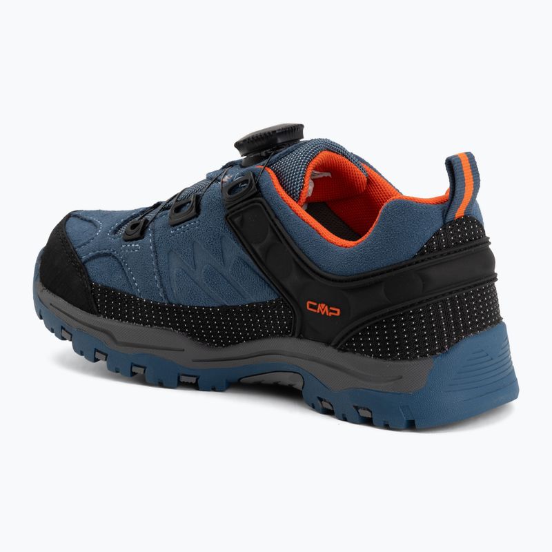 Взуття трекінгове дитяче CMP Kiruna Low FitGo Waterproof bluestone/arancio 3