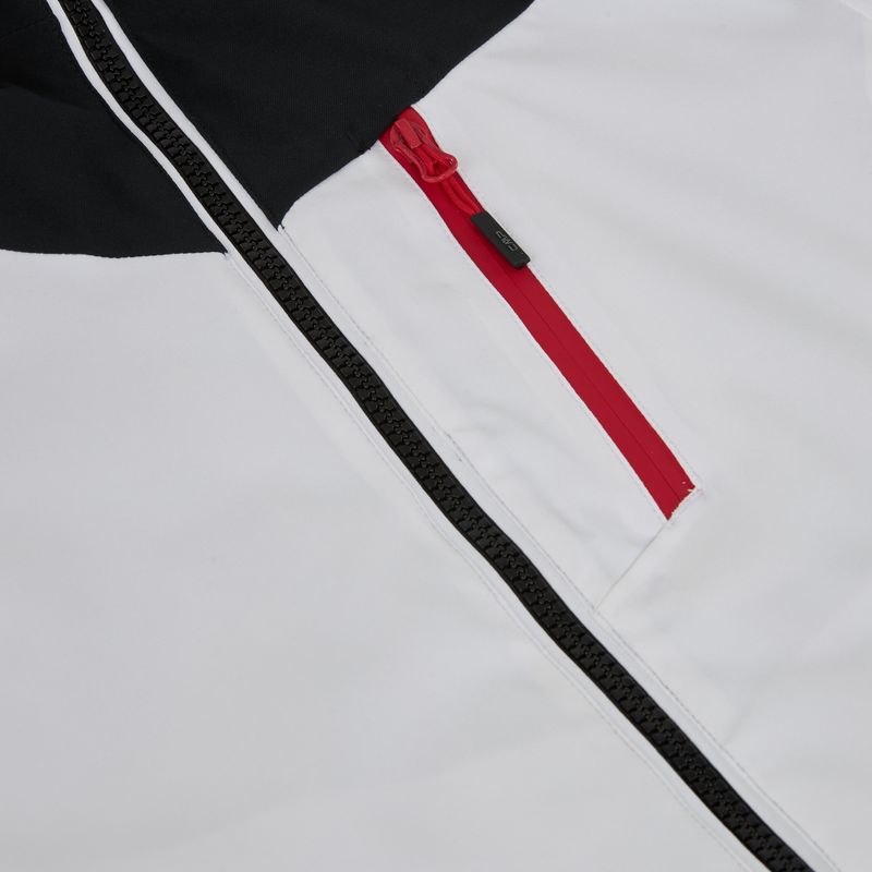 Куртка гірськолижна чоловіча CMP 35W0077 Zip Hood bianco 4