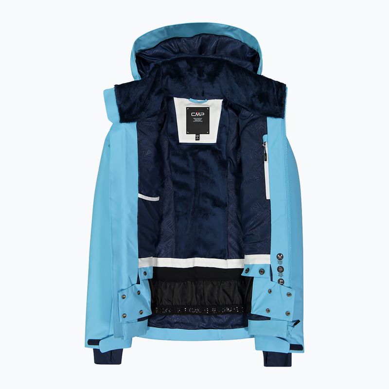 Куртка гірськолижна жіноча CMP 35W0166 Zip Hood topazio 4