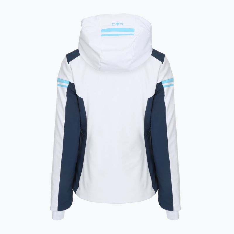 Куртка гірськолижна жіноча CMP 35W0196 Zip Hood bianco 2