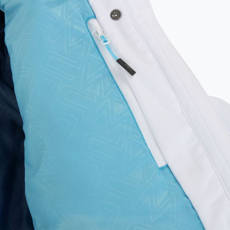 Куртка гірськолижна жіноча CMP 35W0196 Zip Hood bianco 7