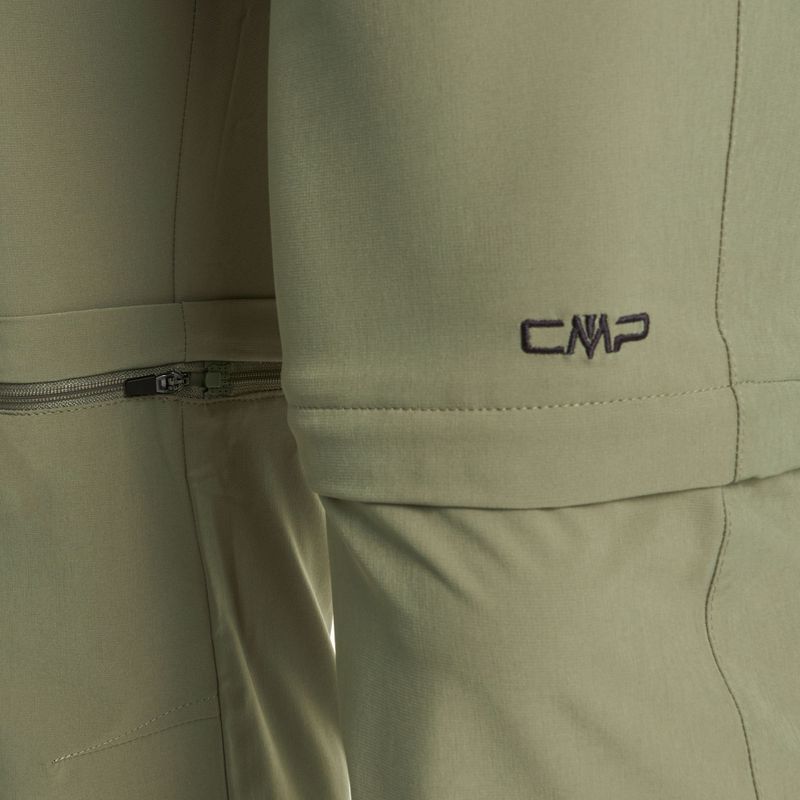Штани трекінгові чоловічі CMP 3T51647 Zip Off sage 5