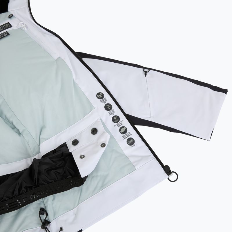 Куртка гірськолижна жіноча CMP 35W0246 Zip Hood Synthetic Fur bianco 6