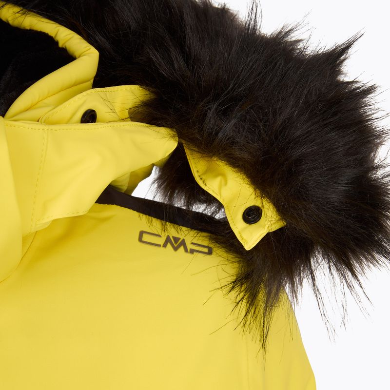 Куртка гірськолижна жіноча CMP 35W0246 Zip Hood Synthetic Fur winter sun 3