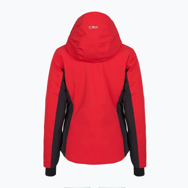 Куртка гірськолижна жіноча CMP 35W0256 Zip Hood ferrari 2