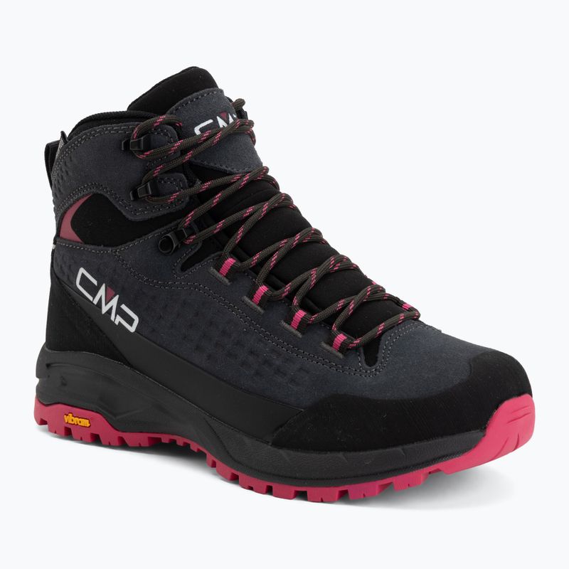 Взуття трекінгове жіноче CMP Vertyx Mid Waterproof grey/fuxia