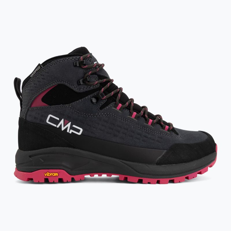 Взуття трекінгове жіноче CMP Vertyx Mid Waterproof grey/fuxia 2
