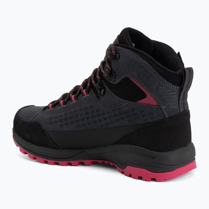Взуття трекінгове жіноче CMP Vertyx Mid Waterproof grey/fuxia 3