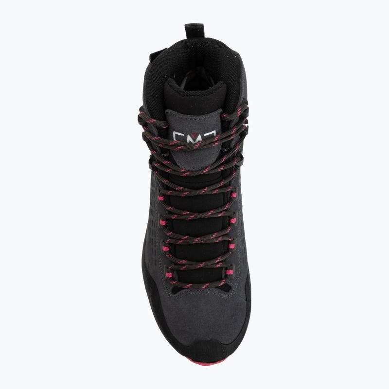 Взуття трекінгове жіноче CMP Vertyx Mid Waterproof grey/fuxia 5