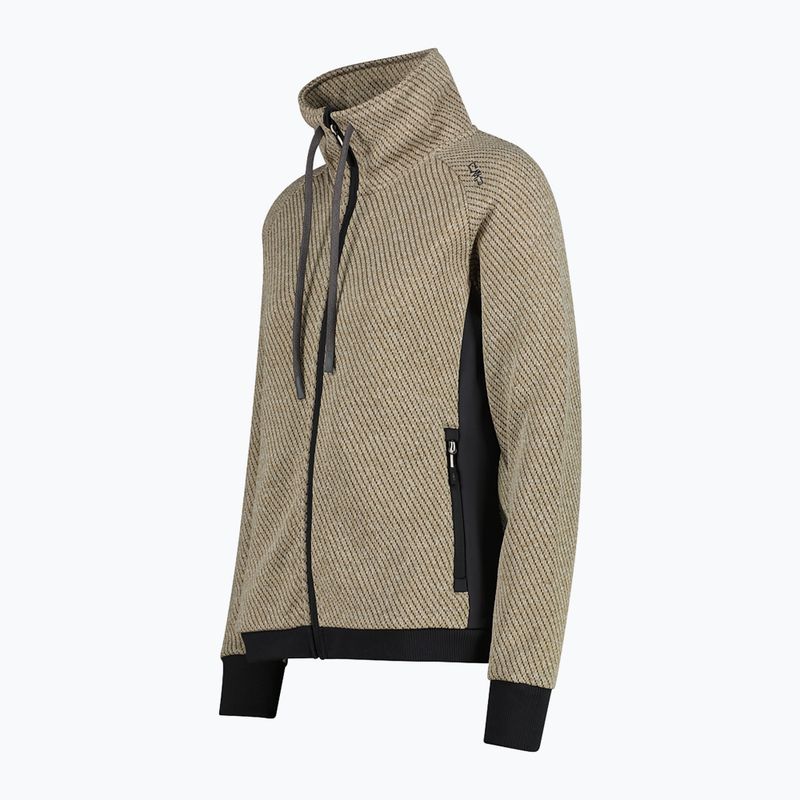 Кофта жіноча CMP 35H1646 Jacquard Knitted vaniglia 3