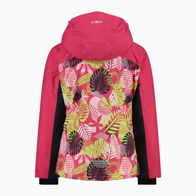 Дитяча лижна куртка CMP 39W2085 carmine/pink 2