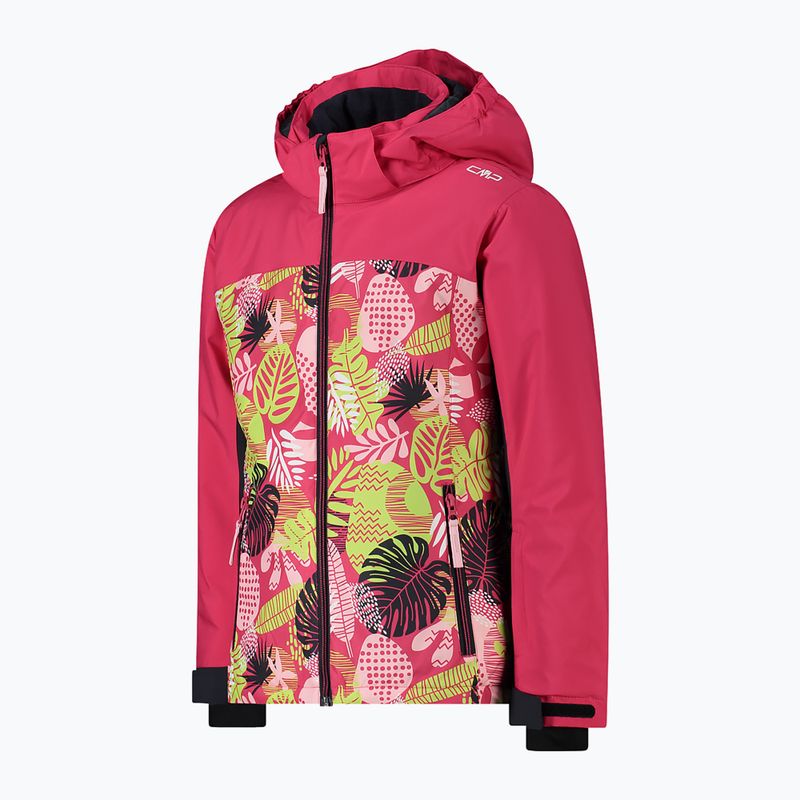 Дитяча лижна куртка CMP 39W2085 carmine/pink 3