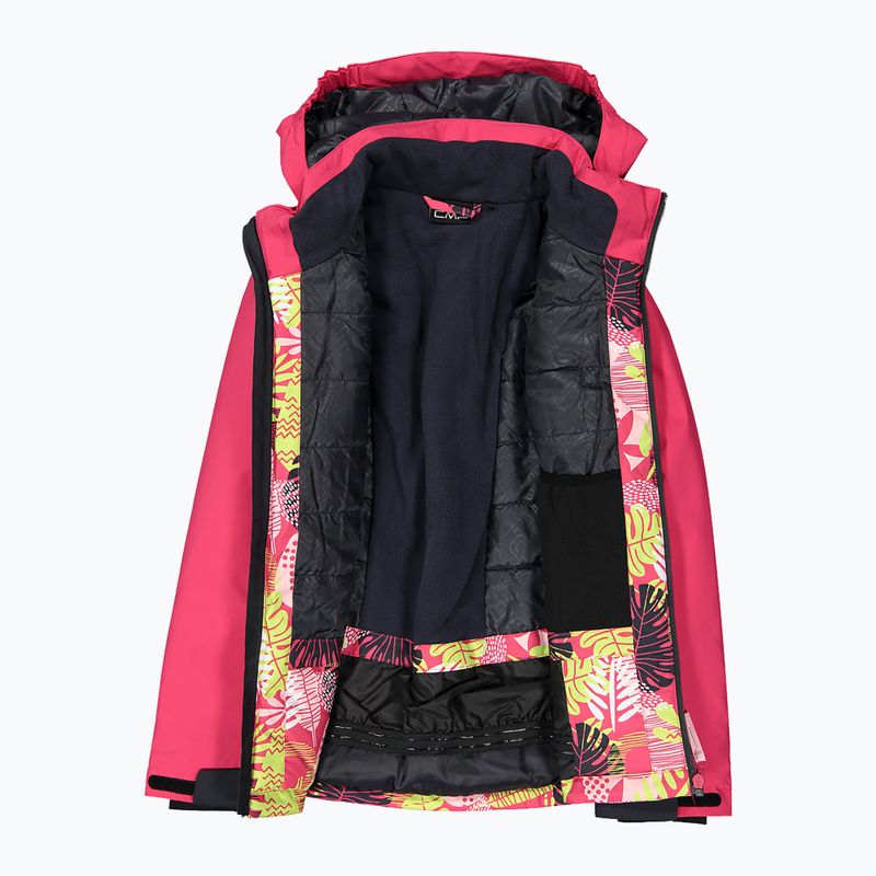 Дитяча лижна куртка CMP 39W2085 carmine/pink 4
