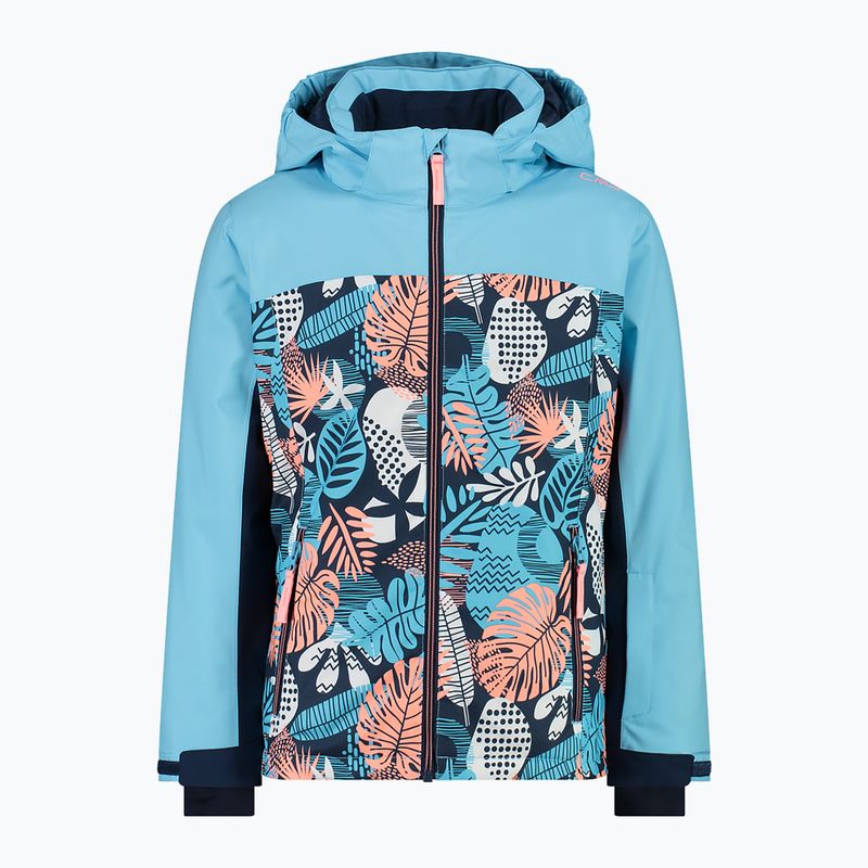 Дитяча лижна куртка CMP 39W2085 topaz/blue ink