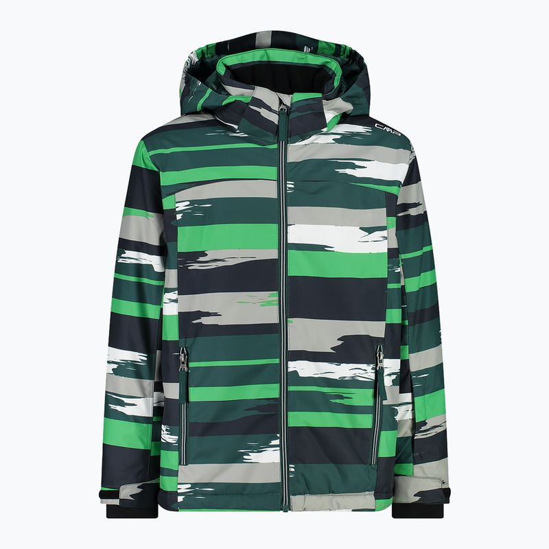 Дитяча лижна куртка CMP 39W1924 deep mint/alpine/grey