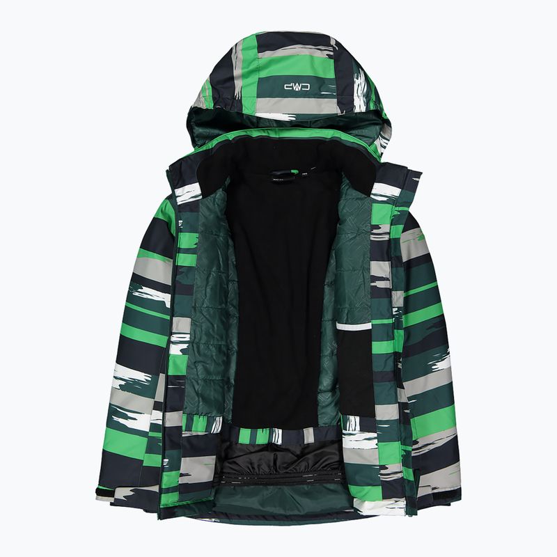 Дитяча лижна куртка CMP 39W1924 deep mint/alpine/grey 4