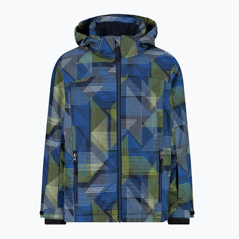 Дитяча лижна куртка CMP 39W1924 royal blue/baby blue/winter sun