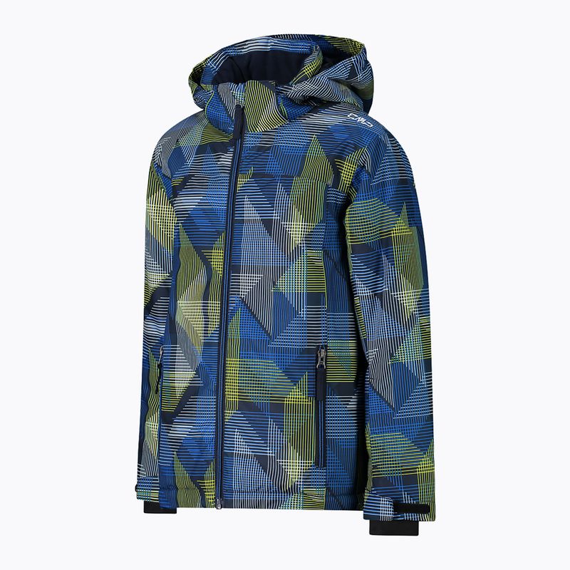 Дитяча лижна куртка CMP 39W1924 royal blue/baby blue/winter sun 3