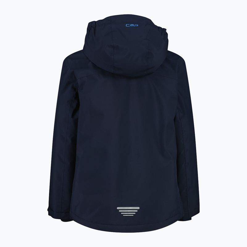 Куртка гірськолижна дитяча CMP 39W1924 black/blue/royal blue 2