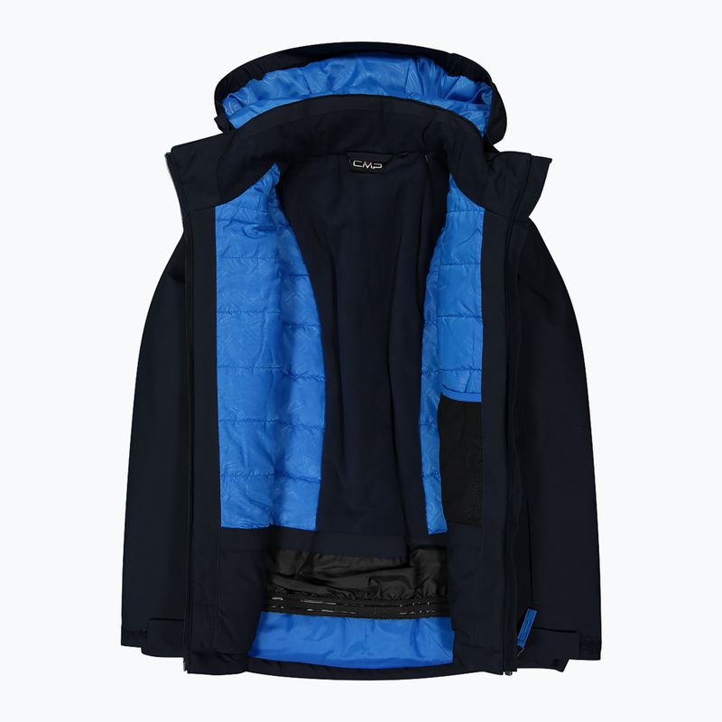 Куртка гірськолижна дитяча CMP 39W1924 black/blue/royal blue 4