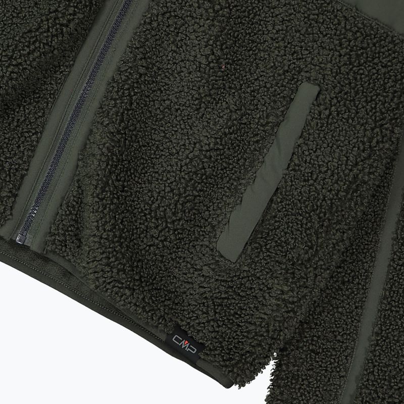 Куртка чоловіча CMP 35P3877 Teddy Highloft forest 4