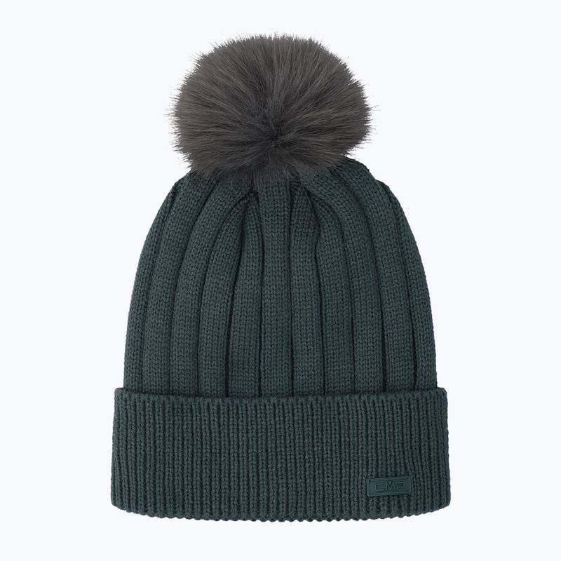 Шапка зимова жіноча CMP 5505676 Knitted trek green 2