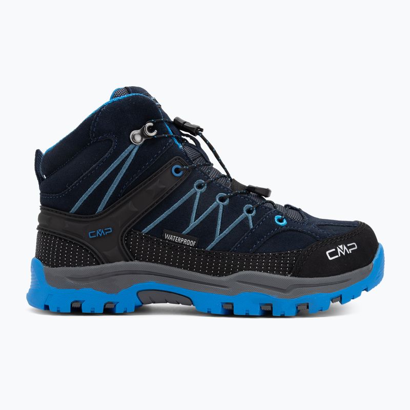 Юніорські трекінгові черевики CMP Rigel Mid Wp b.blue/bluestone/royal blue 2