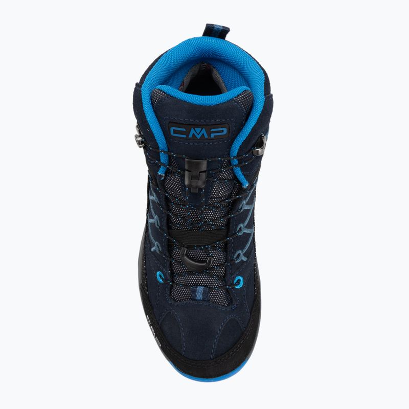 Черевики трекінгові підліткові CMP Rigel Mid Wp b.blue/bluestone/royal blue 5
