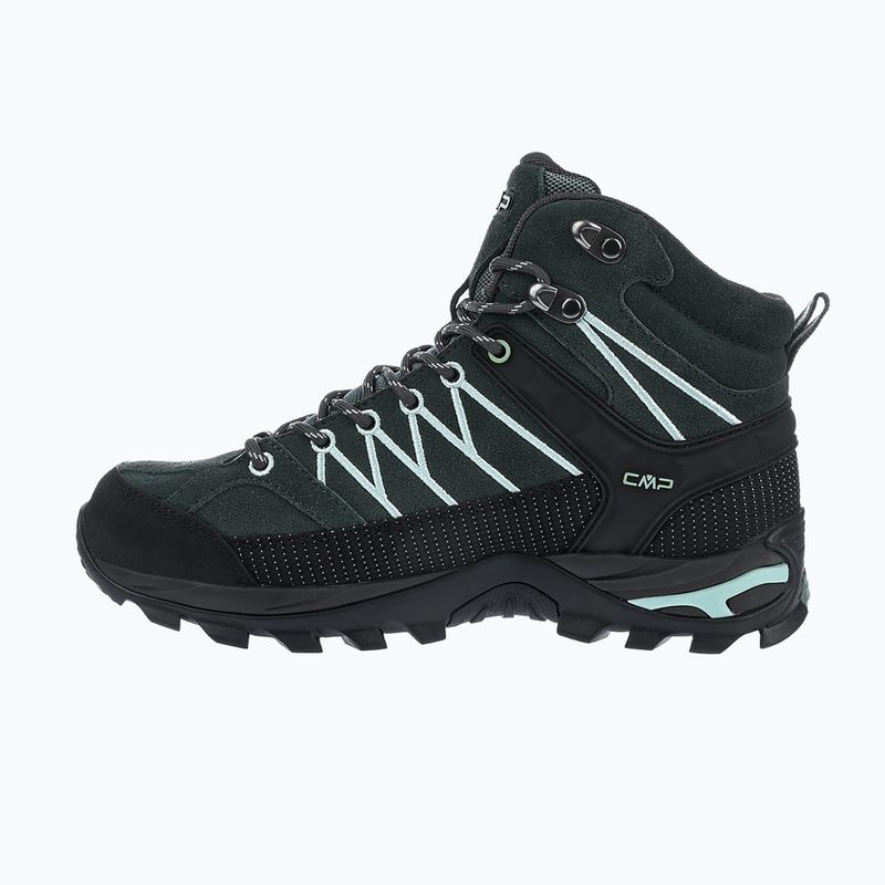 Жіночі трекінгові черевики CMP Rigel Mid Wp trek green/jade 10