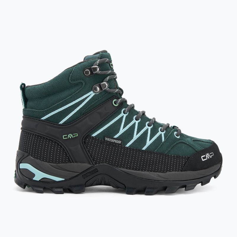 Черевики трекінгові жіночі CMP Rigel Mid Wp trek green/jade 2