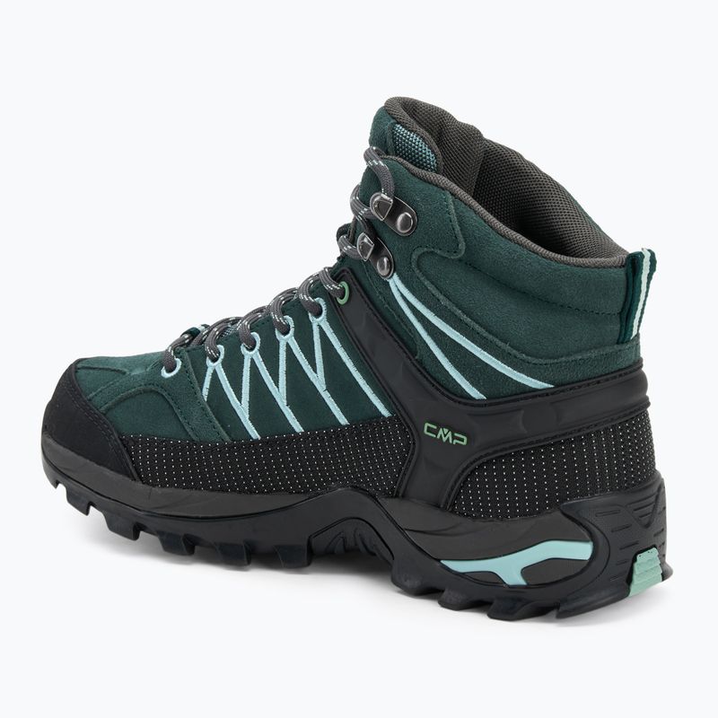 Жіночі трекінгові черевики CMP Rigel Mid Wp trek green/jade 3