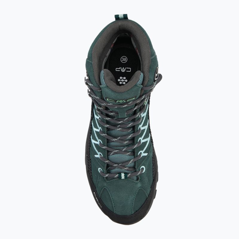 Жіночі трекінгові черевики CMP Rigel Mid Wp trek green/jade 5