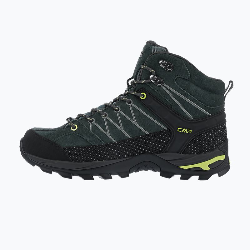 Чоловічі трекінгові черевики CMP Rigel Mid Wp trek green/apple 10