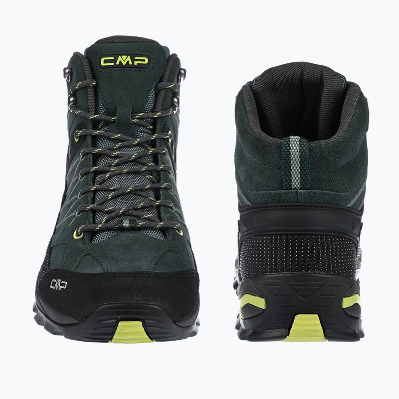 Чоловічі трекінгові черевики CMP Rigel Mid Wp trek green/apple 11