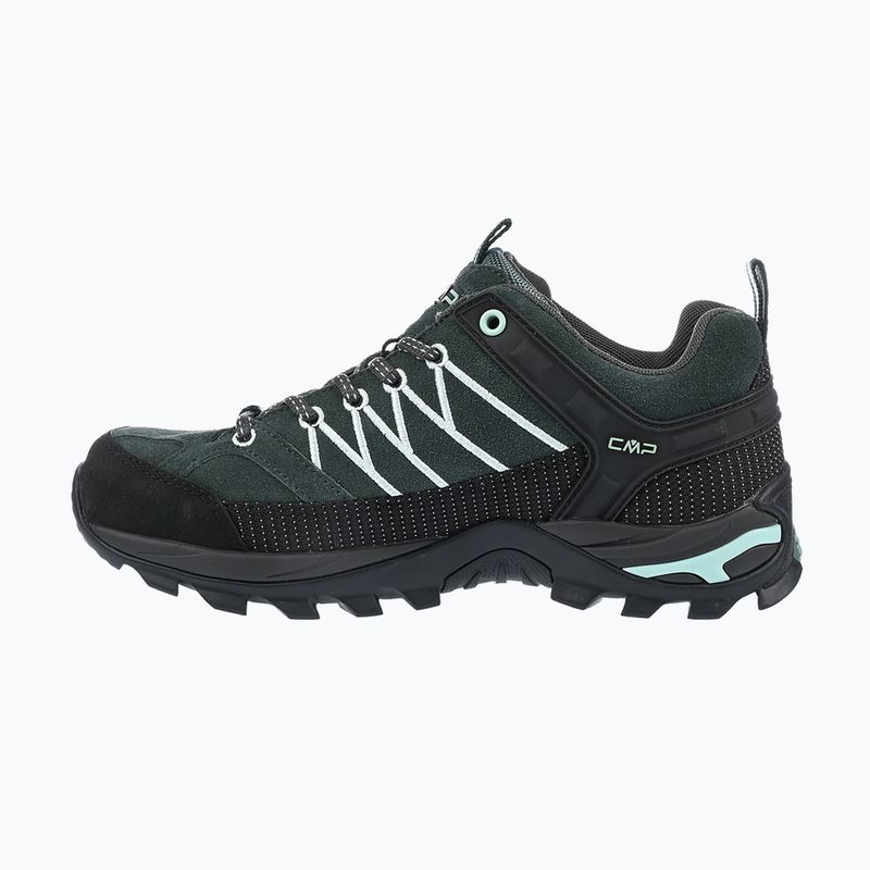 Жіночі трекінгові черевики CMP Rigel Low Wp trek green/jade 10