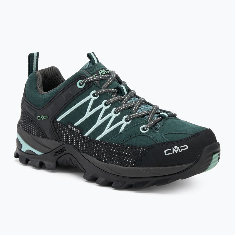 Жіночі трекінгові черевики CMP Rigel Low Wp trek green/jade