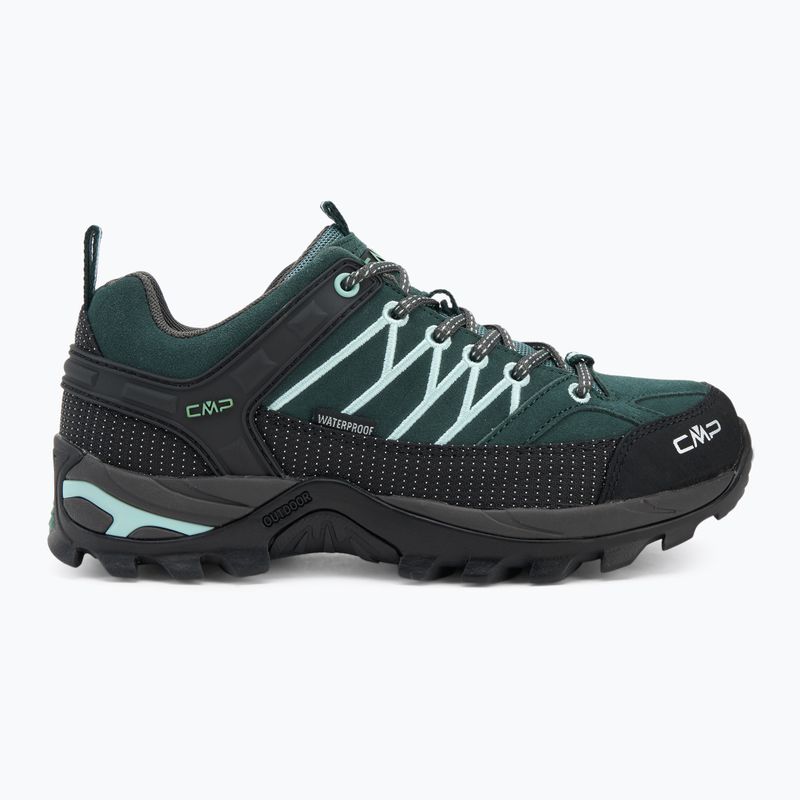 Жіночі трекінгові черевики CMP Rigel Low Wp trek green/jade 2